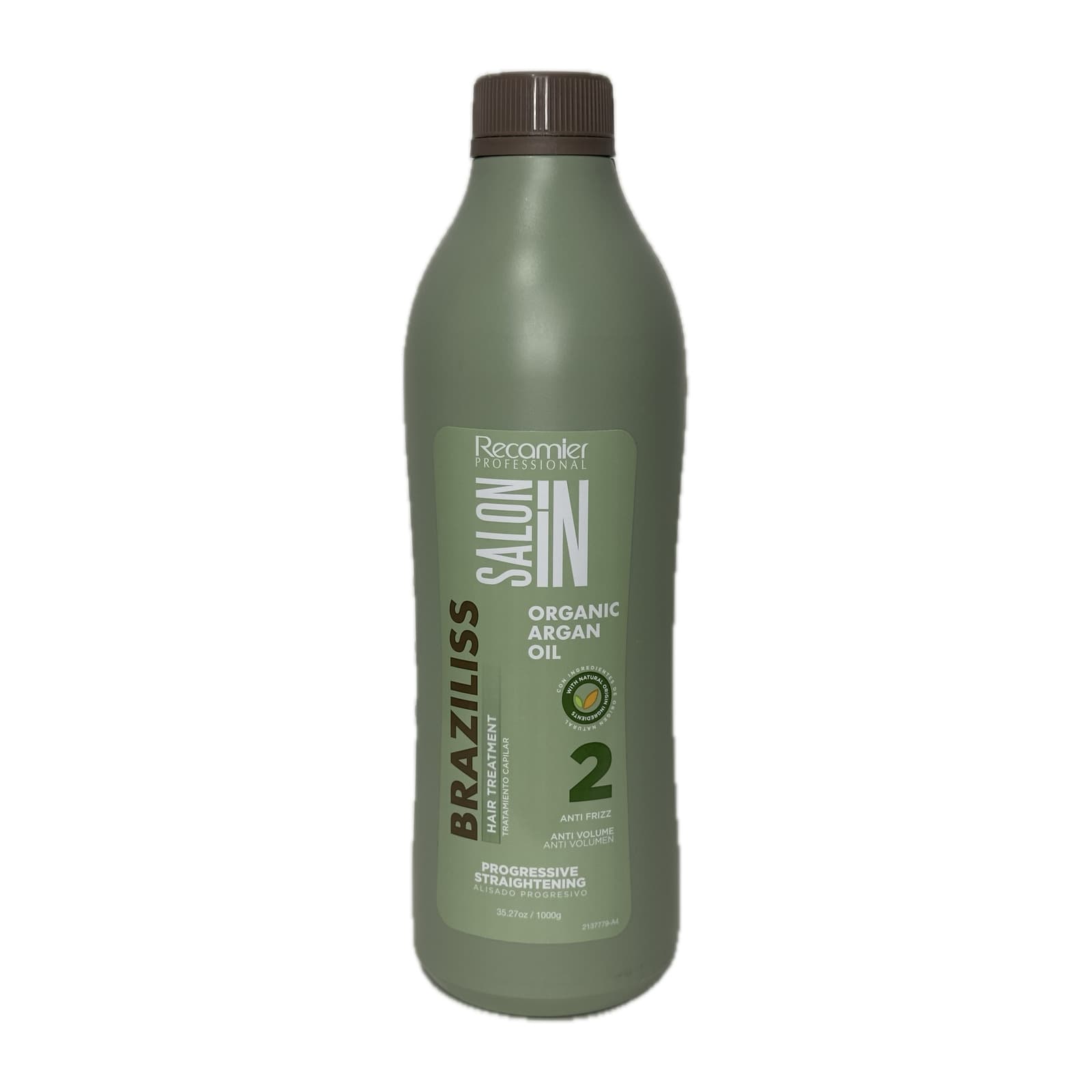 Repuesto Paso 2 Recamier Braziliss Organic Argan Oil